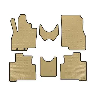 EVA automatten (2 rijen, beige)