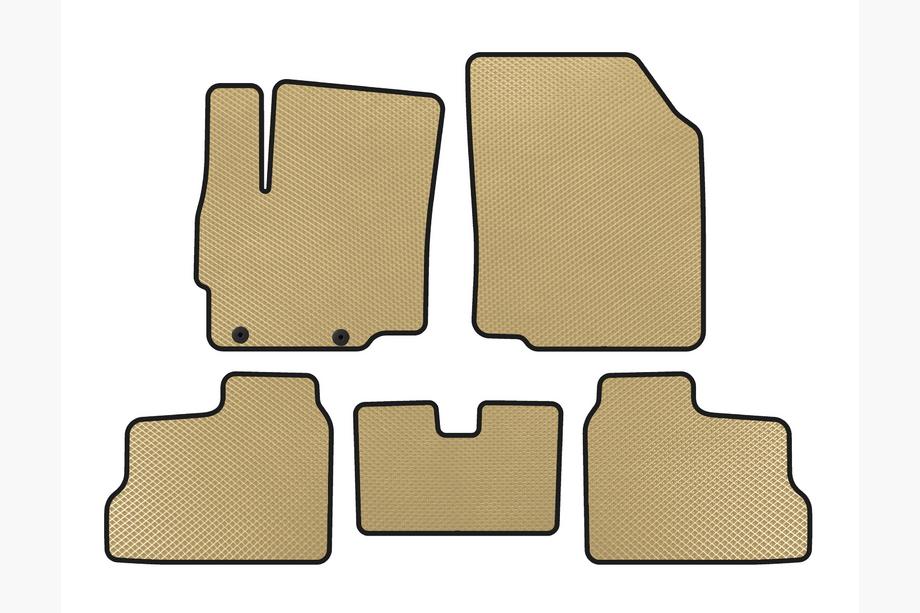 Mitsubishi Space Star/Mirage 2012– EVA automatten (voor Mirage, HB, beige) Image