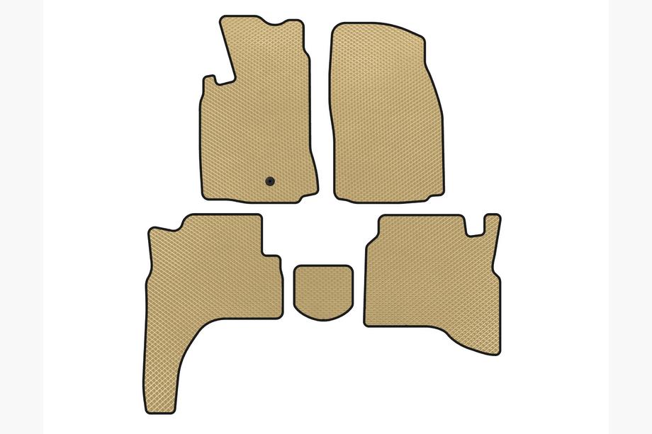 Mitsubishi Pajero Sport 1996–2007 EVA automatten (Beige) Image