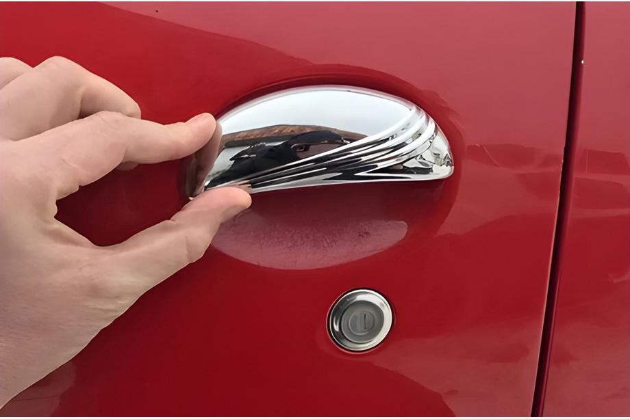 Toyota Aygo 2007–2014 RVS deurgreep covers (set van 2) Image