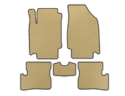Nissan Micra K12 2003–2010 EVA automatten (HB, Beige) foto 1