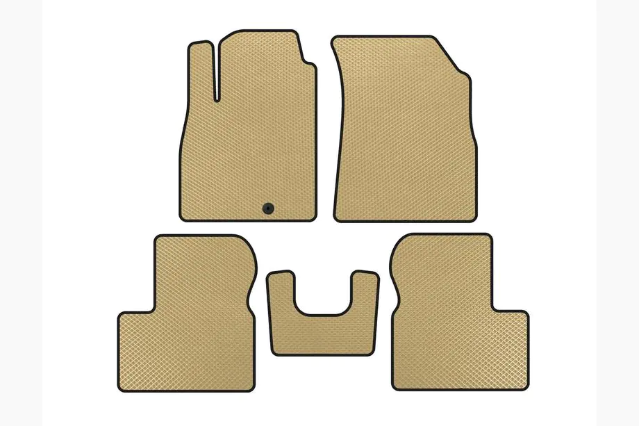 Nissan Micra K13 2011–2016 EVA automatten (Beige) Image