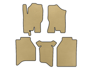 Nissan Navara 2006–2015 EVA automatten (zonder opbergboxen, beige) foto 1