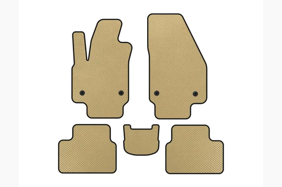 Opel Meriva 2010–2017 EVA automatten (Beige) Image