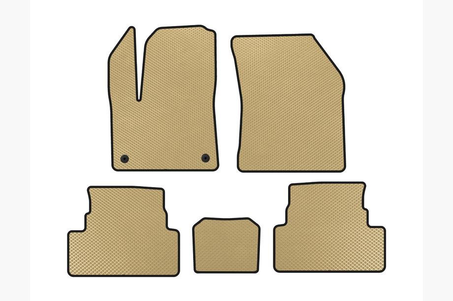 Peugeot 3008 2016–2023 EVA automatten (Beige) Image