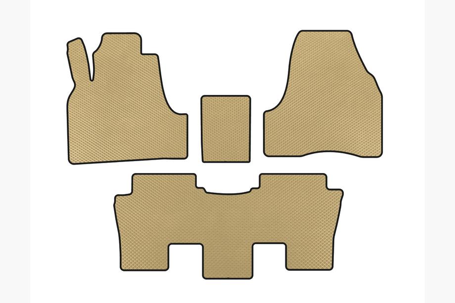 Peugeot 807 2002–2014 EVA automatten (Beige) Image