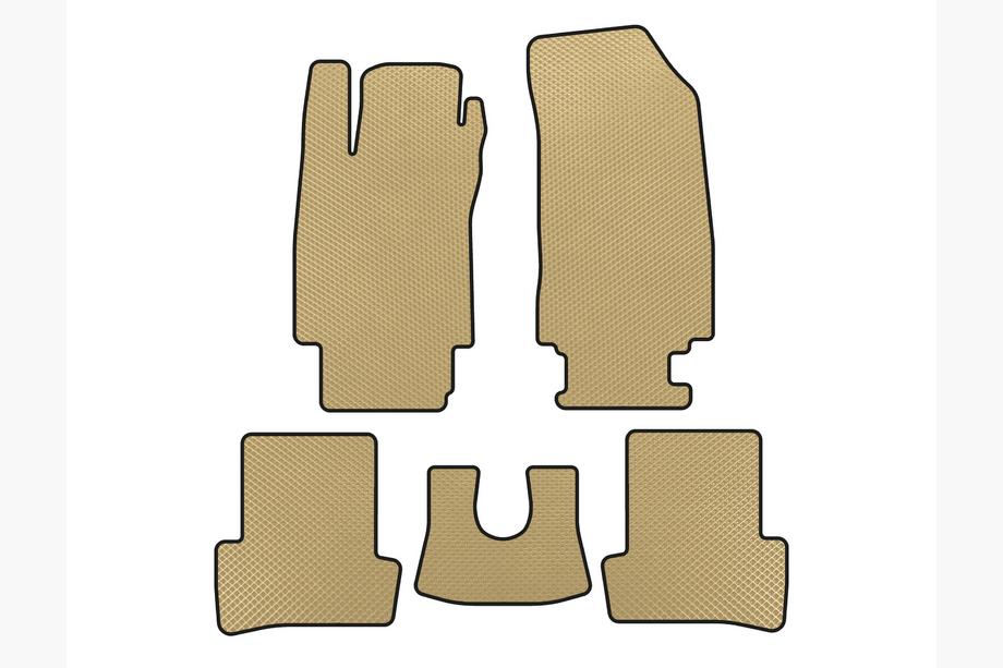 Renault Clio III 2005–2012 EVA automatten (Beige) Image