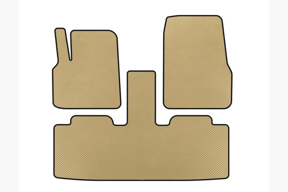 Renault Espace 2002–2014 EVA vloermatten (2 rijen, 7-zits, beige) Image