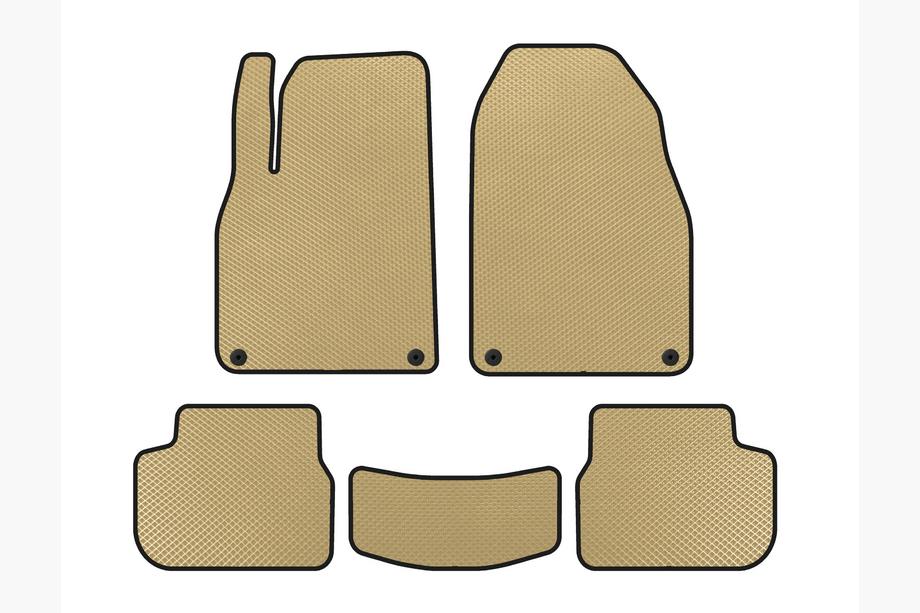 Saab 9-3 2002–2014 EVA automatten (Beige) Image