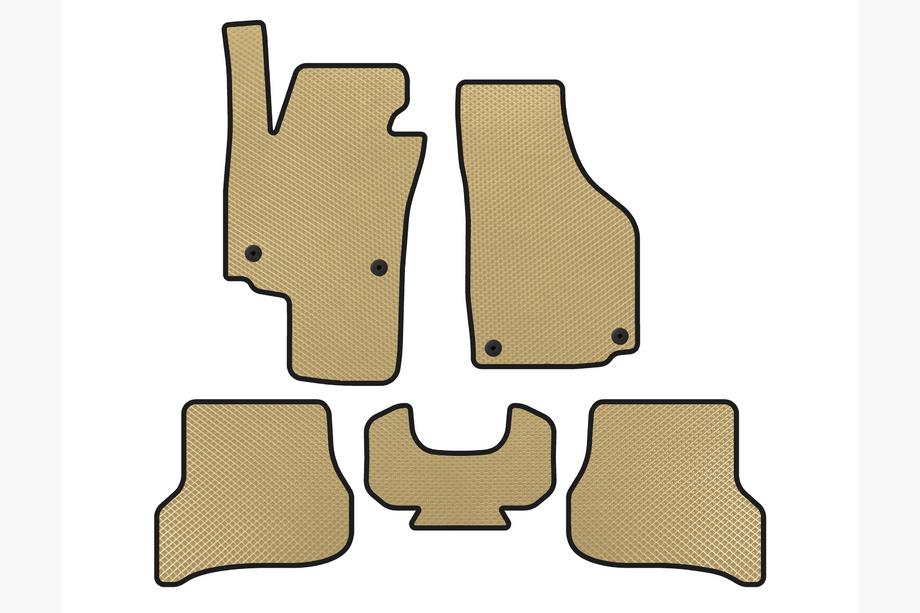 Seat Altea 2004–2015 EVA automatten (Beige) Image