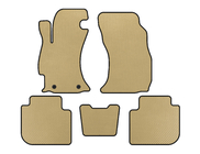 Subaru Forester 2013–2018 EVA vloermatten (2013-2017, Beige) foto 1
