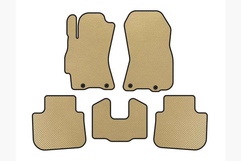 Subaru Outback 2009–2014 EVA automatten (Beige) Image