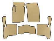 Suzuki Vitara 1998–2006 EVA automatten (3-deurs, beige) foto 1