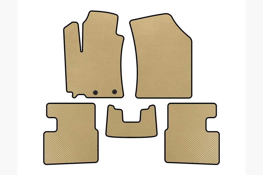 Suzuki Swift 2010–2017 EVA automatten (HB, 5-deurs, beige) Image