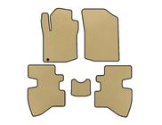 Toyota Aygo 2007–2014 EVA automatten (2007-2009, HB, 3-deurs, Beige) foto 1