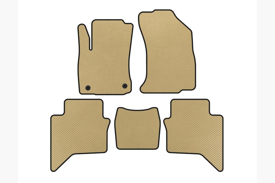 Toyota Hilux 2015– EVA automatten (Beige) Image