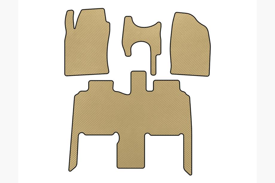 Toyota Previa 2000–2006 EVA automatten (Beige) Image