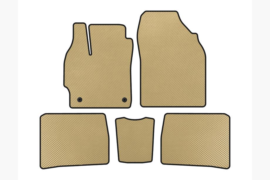 Toyota Prius 2009–2015 EVA automatten (LB, Beige) Image