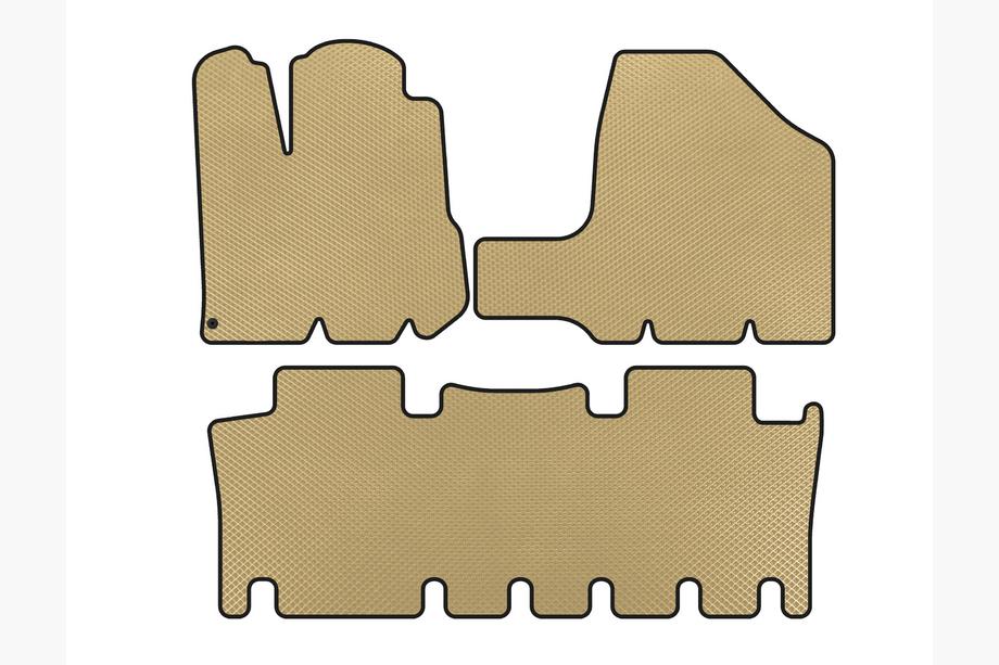 Toyota Sienna 2003–2009 EVA automatten (2 rijen, beige) Image