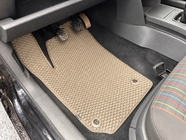 Volkswagen Polo 2001–2009 EVA automatten (HB, 3/5-deurs, beige) foto 1
