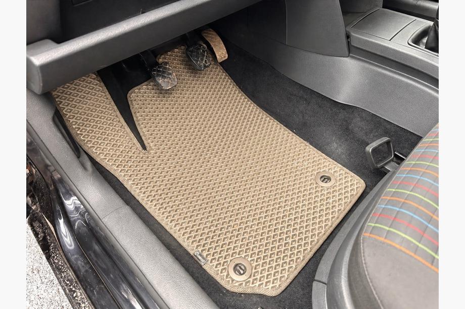 Volkswagen Polo 2001–2009 EVA automatten (HB, 3/5-deurs, beige) Image