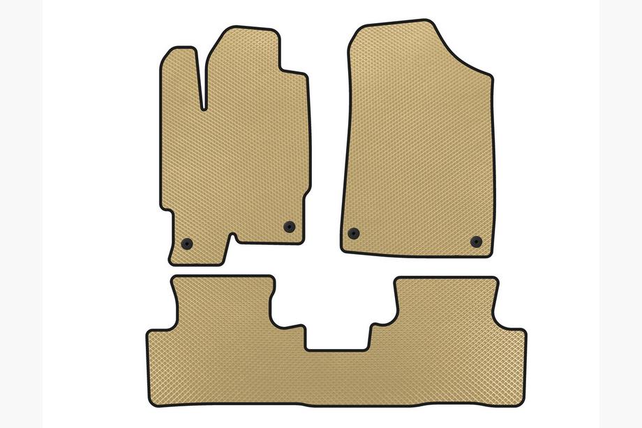Acura RDX 2006–2012 EVA automatten (Beige) Image