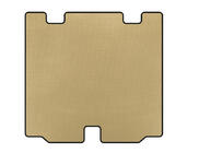 BMW 5 Serie F10/F11 2010–2016 EVA V2 kofferbakmat (voor F11, beige) foto 1