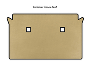 BMW X7 G07 2019– EVA kofferbakmat (alleen 3e zitrij, beige) foto 1
