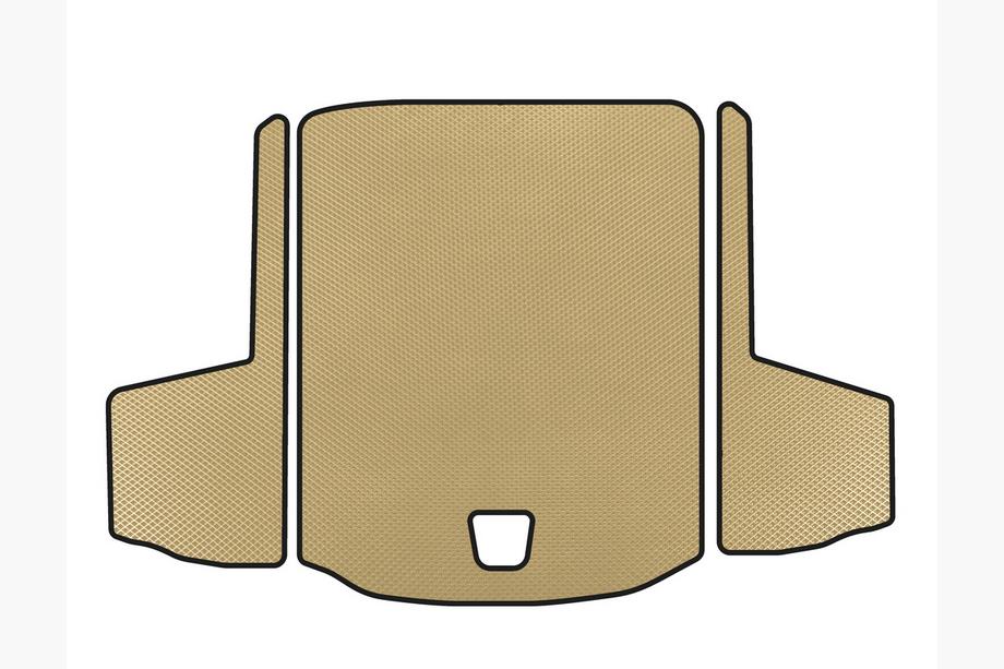 Cadillac ATS 2012–2019 EVA kofferbakmat (SD, Beige) Image