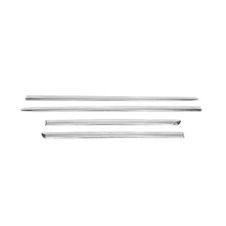 Deurstrip (set van 4, RVS) Toyota Corolla 2002–2007 foto 3