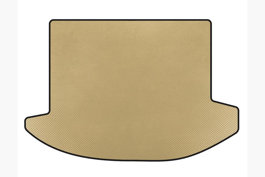 Kia Carens 1999–2012 EVA kofferbakmat (2006-2012, 2 rijen, 7-zits, beige) Image