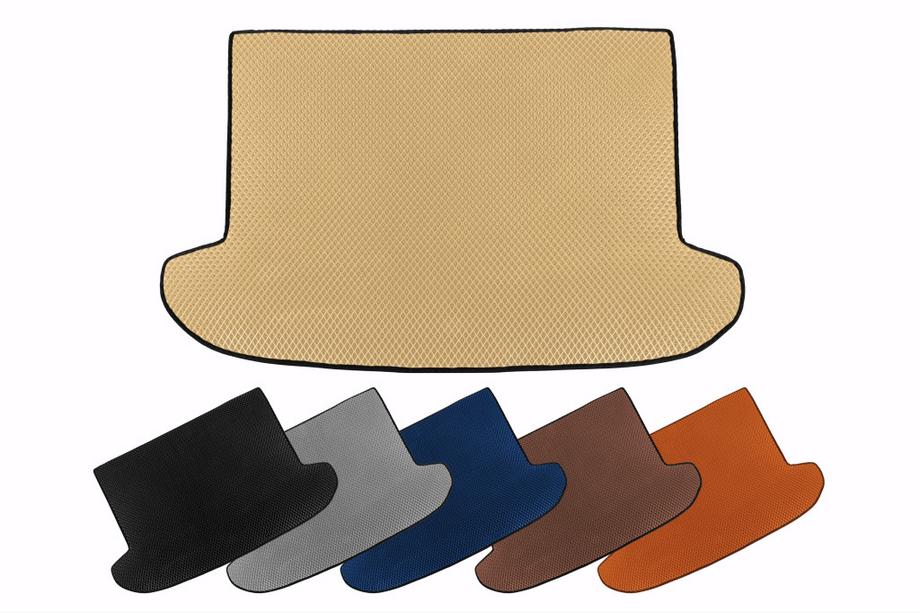 Mazda 3 2013–2019 EVA kofferbakmat (SD, Beige) Image