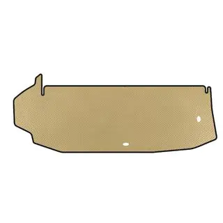 EVA kofferbakmat (tot 3e zitrij, zonder subwoofer, 7-zits, beige)