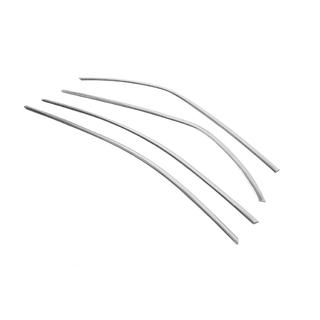 Bovenste raamlijsten (4 stuks, RVS) Toyota Corolla 2007–2013 foto 4