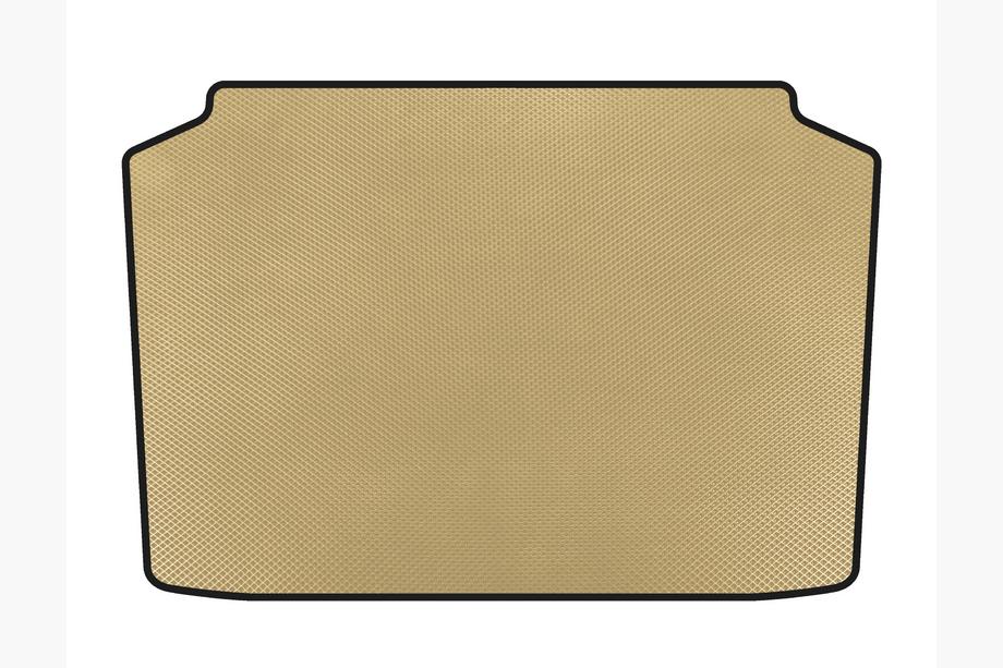 Volkswagen Polo 2001–2009 EVA kofferbakmat (HB, 3/5-deurs, beige) Foto 1