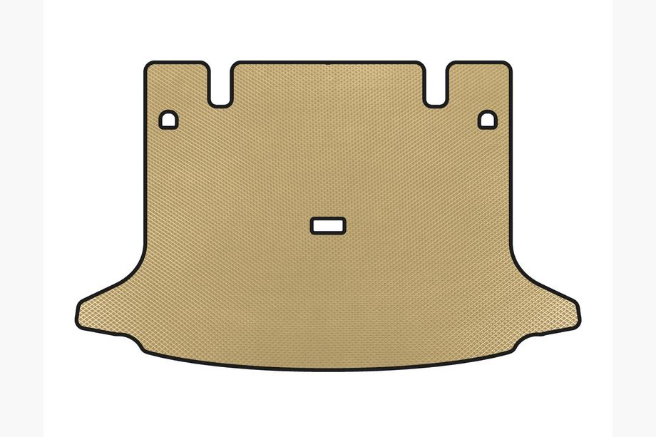 Dacia Logan I 2005–2008 Kofferbakmat (SW, 7-zits, beige) Foto 1