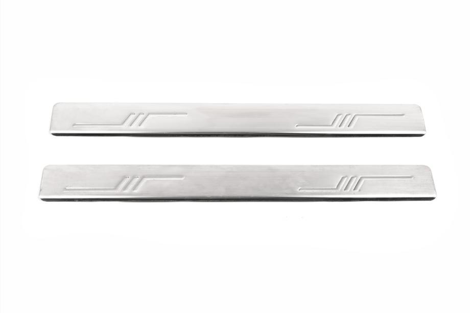 Toyota Corolla 2007–2013 OmsaLine instaplijsten (2 stuks, RVS) Foto 2