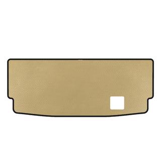 Kofferbakmat (7-zitter, met 3e zitrij in gebruik, beige)