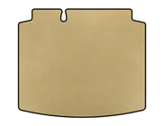 Seat Leon 2005–2012 Kofferbakmat (hatchback, 5-deurs, beige) foto 1