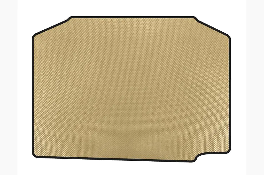 Skoda Fabia 2007–2014 Kofferbakmat (HB, beige) Image