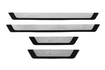 Volkswagen Jetta 2011–2018 Flex-style dorpellijsten (set van 4, RVS) foto 2