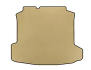 Volkswagen Polo 2010–2017 Kofferbakmat (SD, Beige) foto 1