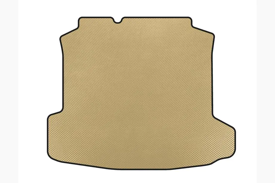 Volkswagen Polo 2010–2017 Kofferbakmat (SD, Beige) Image