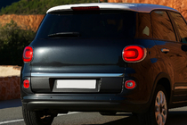 Fiat 500/500L 2013–2022 RVS kofferbakrand foto 1