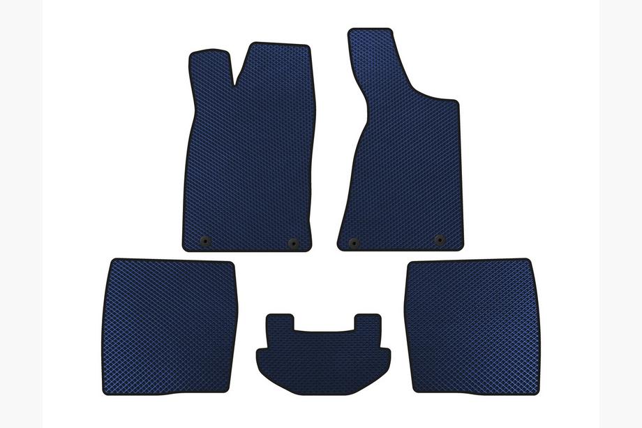 Audi 80/90 1987–1996 EVA automatten (1987-1991, Sedan, Blauw) Image