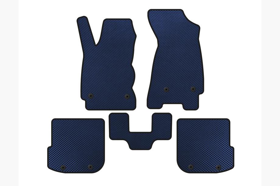 Audi A4 B5 1994–2001 EVA automatten (Avant, blauw) Foto 1