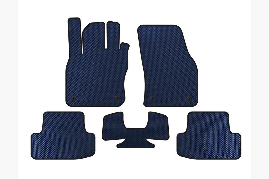 Audi Q2 2016– EVA automatten (Blauw) Image