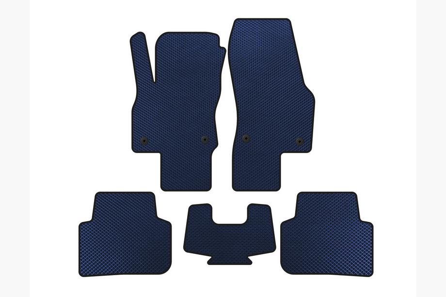 Audi Q3 2019–2025 EVA automatten (Blauw) Image