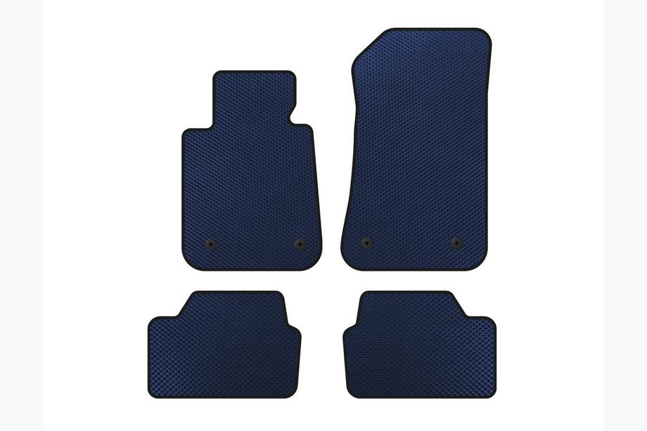 BMW 1 Serie E81/E82/E87/E88 2004–2011 EVA automatten (Blauw) Image