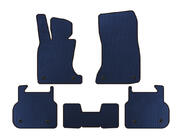 BMW 7 Serie F01/F02 2008–2015 EVA vloermatten voor het interieur (voor F01, blauw) foto 4